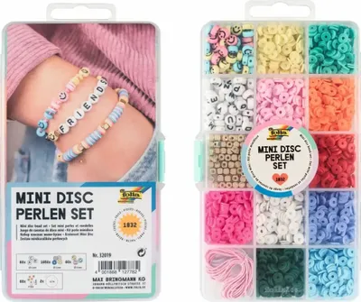 Produktbild von Folia 32019, Mehrfarbig, Perlenmischung, 1832 Stück(e)