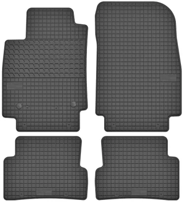Zdjęcie produktu dla Dywaniki gumowe do Renault Captur 2013-2019 (SUV) – 4 szt., czarne, dopasowane