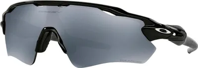 Produktbild von Oakley Radar EV Path, Erwachsener, Männlich, Halbe Einfassung, Schwarz, Polarisierte Linse, Blau