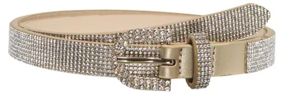 Productafbeelding van ALLEEN Damen Onlmila Glitter Broekriem met pailletten, gouden kleur, maat 80