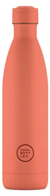 Produktbild von Cool Bottles - Trinkflasche aus Edelstahl - 750 ml - Pastel Coral - 30,5 x 8 cm
