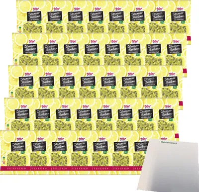 Produktbild von Hofgut Zitronenbonbons VPE (40x150g Beutel) + usy Block