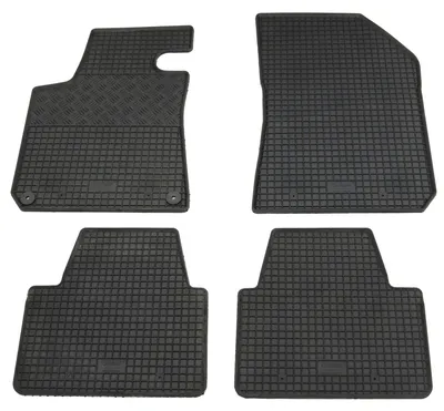 Gummifußmatten Set 4-teilig für Peugeot 308 II SW (5/2014-6/2021), schwarz