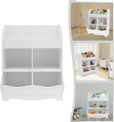 Produktbild von Spielzeugregal, langlebige PVC-Konstruktion, modernes Design, 1-5 Zellen