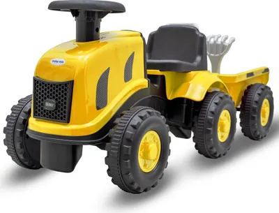Obrázok produktu pre Baby Mix Benny žltý traktor s prívesom a náradím