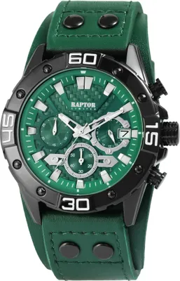 Produktbild von Raptor Limited Chronograph mit Echtlederband