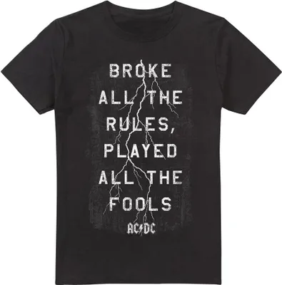 Immagine prodotto di AC/DC - Maglietta "Struck" da uomo TV13313 (XL) (Nero)