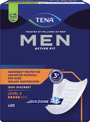 Produktbild von Tena Men Super Einlagen, Stufe 3, 20 Stk.
