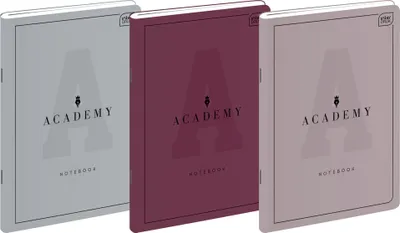 Zdjęcie produktu dla Zeszyt A4 60k kratka M 90g ACADEMY INTERDRUK mix cena za 1 szt