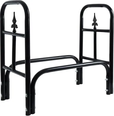 Produktbild von Brennholzregal Kaminholzregal Design Kaminholzaufbewahrung Stapelhilfe Metall