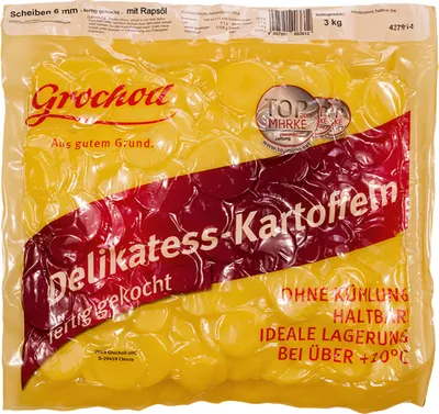 Obrázek produktu pro Brambory Grocholl 6mm s olejem Vařené brambory pro různé účely 3kg