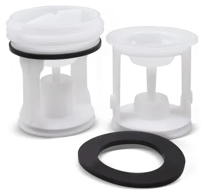 Produktbild von Flusensiebeinsatz passend wie Whirlpool C00141034 für Ablaufpumpe Waschmaschine