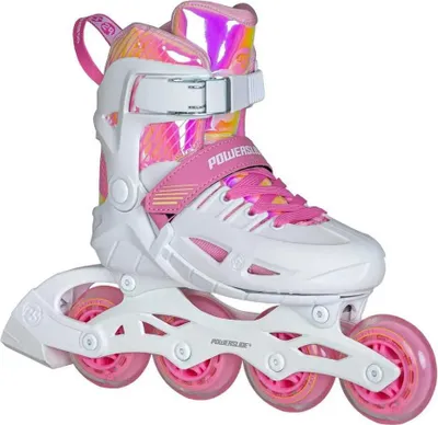 Produktbild von Powerslide Universe 4w Adjustable Inline-skates Weiß EU 33-36 Herren,Damen Weiß EU 33-36