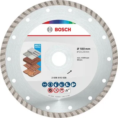 Image de BOSCH Universal Turbo 180x22.23x2.6x7mm 2.608.615.038