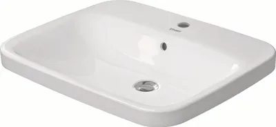 Produktbild von Duravit Einbauwaschtisch DuraStyle 61,5x49,5cm, EB v o, m HL, ÜL, HLB, we