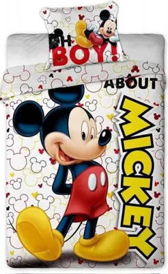 Produktbild von Disney Mickey Mouse Mad About Bettbezug 140 x 200 cm