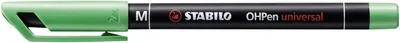 Image de Stabilo® 843/36 Stylo transparent OHPen universal Medium permanent vert(P)