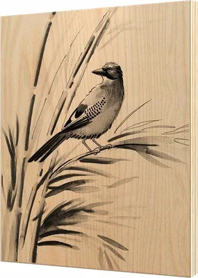 Image de Affiche en bois Image sur contreplaqué 28 x 39 cm SP926