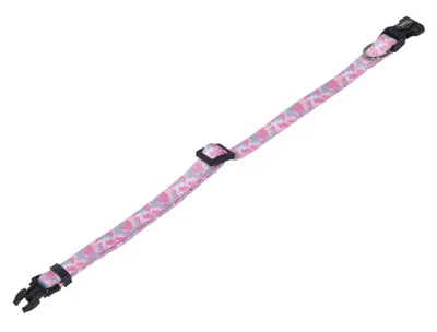 Immagine prodotto di Collare Nobby rosa mimetico, regolabile: 20-35 cm / 10 mm