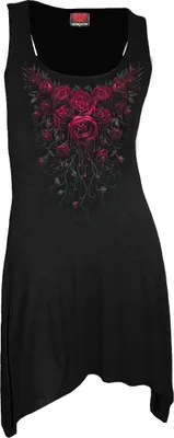 Produktbild von Spiral - Blood Rose - Goth Bottom Camisole Kleid