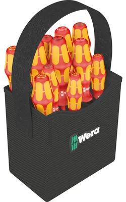 Produktbild von Wera Kraftform 2go 100, 11 Stück(e), Phillips, Pozidriv, Torx, PH 1, PH 2, PZ 1, PZ 2, T10, T15, T20, 50 x 120 mm