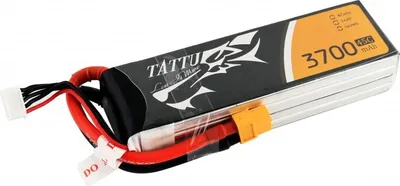 Image de Batterie LiPo Tattu 3700 mAh, 14,8 V, 45C, 4S1P