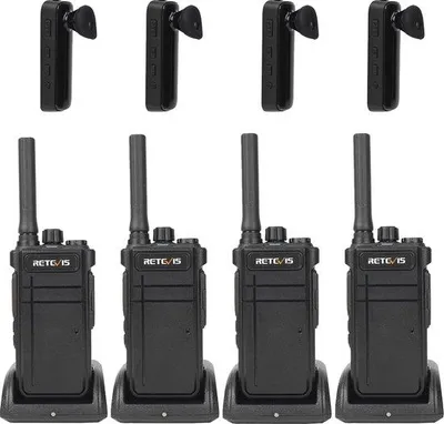 Immagine prodotto di Ricaricabile, radio bidirezionale Bluetooth con auricolare e batteria da 2000 mAh