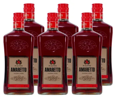 Produktbild von Di Alfino Amaretto - Mandellikör (6 x 0,7L)