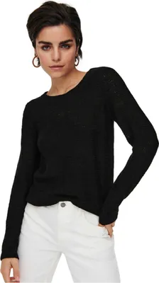 Produktbild von ONLY 15113356, Pullover, Erwachsener, Weiblich, Schwarz, XS, Runder Halsausschnitt