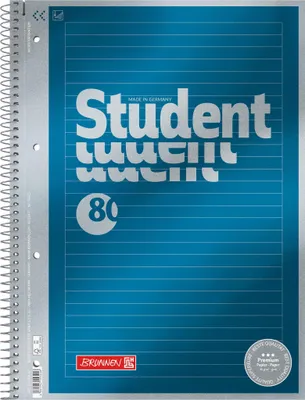 Image de BRUNNEN 10691442 Collegeblock A4 liniert mit Rahmen Premium
