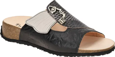 Produktbild von Think MIZZI Damenschuhe - bequeme Pantoletten schwarz Freizeit NEU
