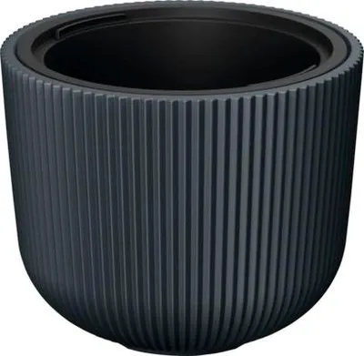 Produktbild von Pflanztopf Milly Kunststoff Ø 39,1 cm H 32,1 cm anthrazit inkl. Pflanzeinsatz
