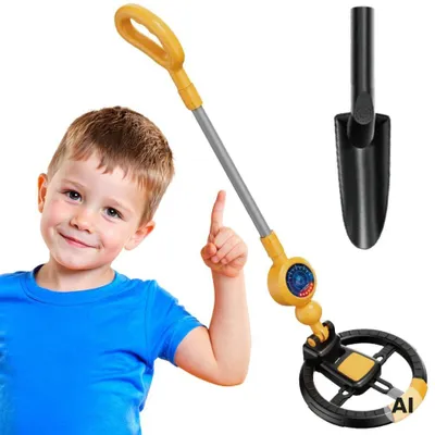 Immagine prodotto di Metal Detector Woopie per bambini Sonda Pala Tesoro