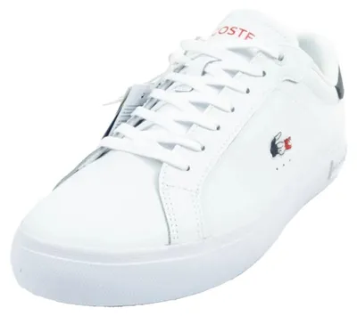 Image de Lacoste - Baskets « Powercourt 125 » pour homme, cuir PP8929 (44,5 EU) (blanc)