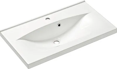 Produktbild von Pelipal Möbelwaschtisch xpressline 3262 62 x 43 cm weiß glänzend Gelcoat 90.766005