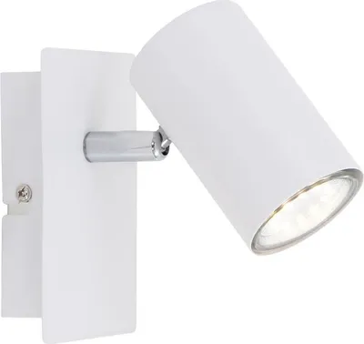 Produktbild von Wandleuchte, Wandlampe schwenkbar, Deckenspot GU10 Fassung, max. 40 Watt, Deckenlampe, Deckenleuchte 120x80x123mm (LxBxH), weiß