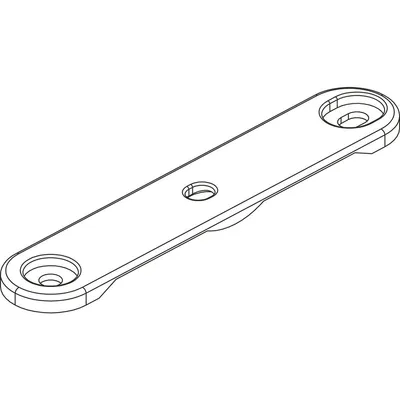 Produktbild von Höhenausgleich Alu 77 FRONTSLIDE Kunststoff grau