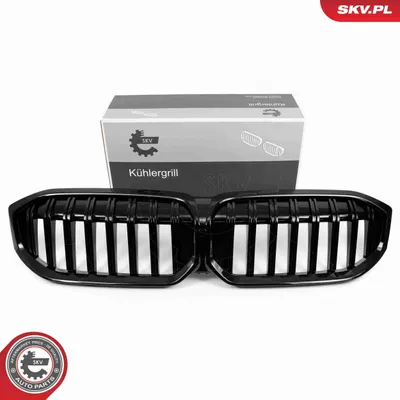 Produktbild von ESEN SKV 66SKV144 Kühlergrill Frontgrill für BMW 3 Touring (G21) Schwarz Glänzend