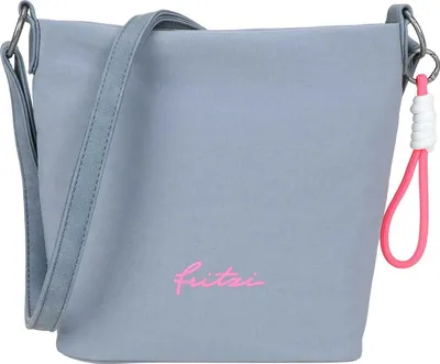 Image de Fritzi aus Preußen sac à épaule bandoulière Lea Cross Blue Grey bleu gris