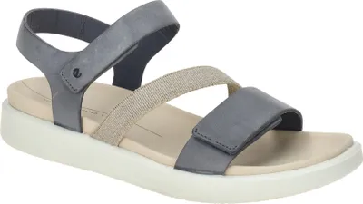 Produktbild von Ecco FLOWT Damen Sandalette - Riemchen Sandalen blau Freizeit NEU