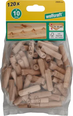 Obrázok produktu pre wolfcraft GmbH 2909000, Kolo, buk, 1 cm, 4 cm