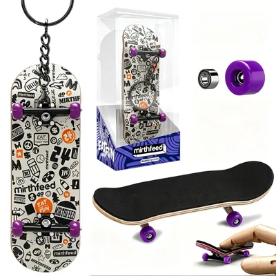 Obrázok produktu pre Mini skateboard s motívom graffiti