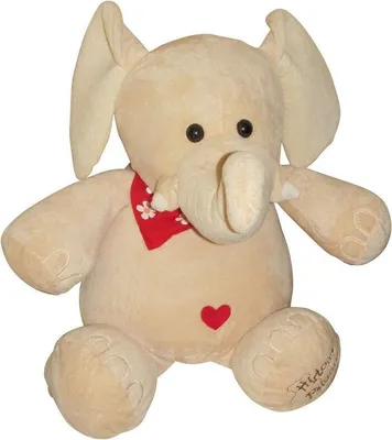 Produktbild von Histoire Peluche Elefant Kuscheltier Plüschtier Kuschelkissen XXL mit Stickerei