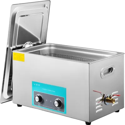 Image de Nettoyeur à ultrasons 30L Machine de nettoyage à ultrasons pour bijoux Lunettes