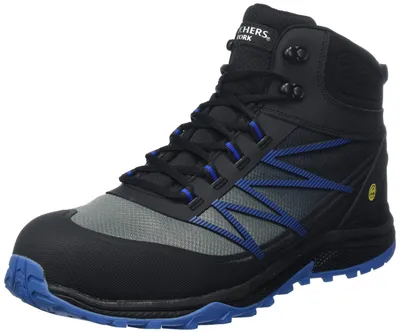 Produktbild von Skechers Herren Puxal Festle Esd Zehenschuh Verbundmaterial Bau-Schuhe, Schwarz