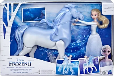 Produktbild von Puppe Frozen 2 Elsa & Nokk Hasbro Elsa Frozen 2 Pferd