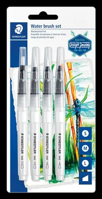Immagine prodotto di STAEDTLER® 949-SBK4-C Pennello ad acqua Design Journey 4 ST
