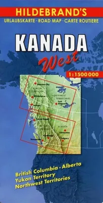 Image de Kanada West 1 : 1 500 000. Hildebrand's Urlaubskarte