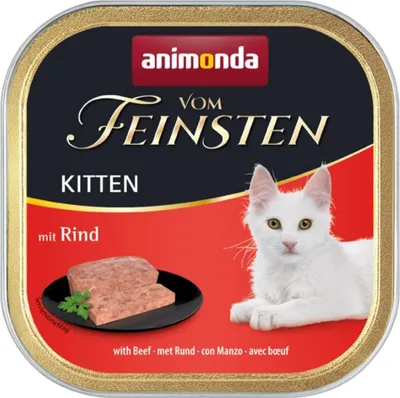 Produktbild von Animonda vom Feinsten Kitten Rind 100g