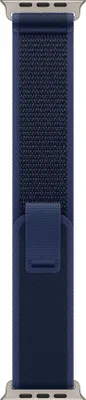 Image de Apple MXTW3ZM/A, Bracelet, Smartwatch, Bleu, Apple, Apple Watch Modèles 44mm 45mm 46mm 49mm, Nylon, Polyester, Élasthanne, Titan